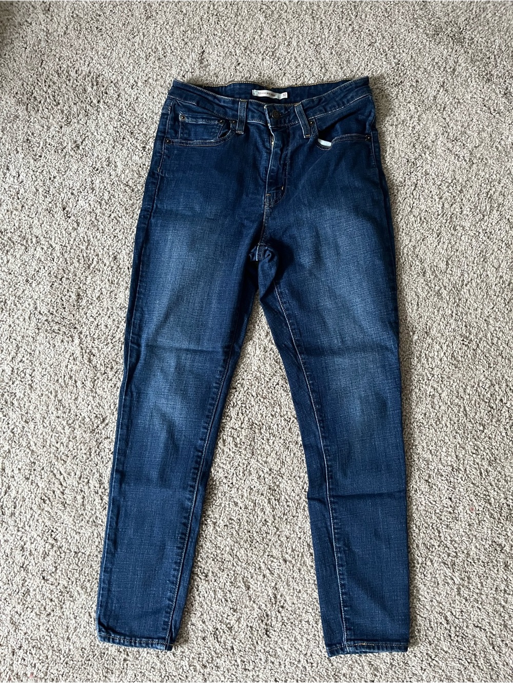 Levi's Women's Dark Blue Skinny Jeans